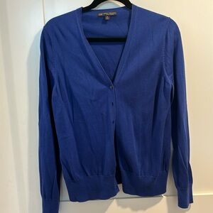 Brooks Brother size XL Royal blue cardigan